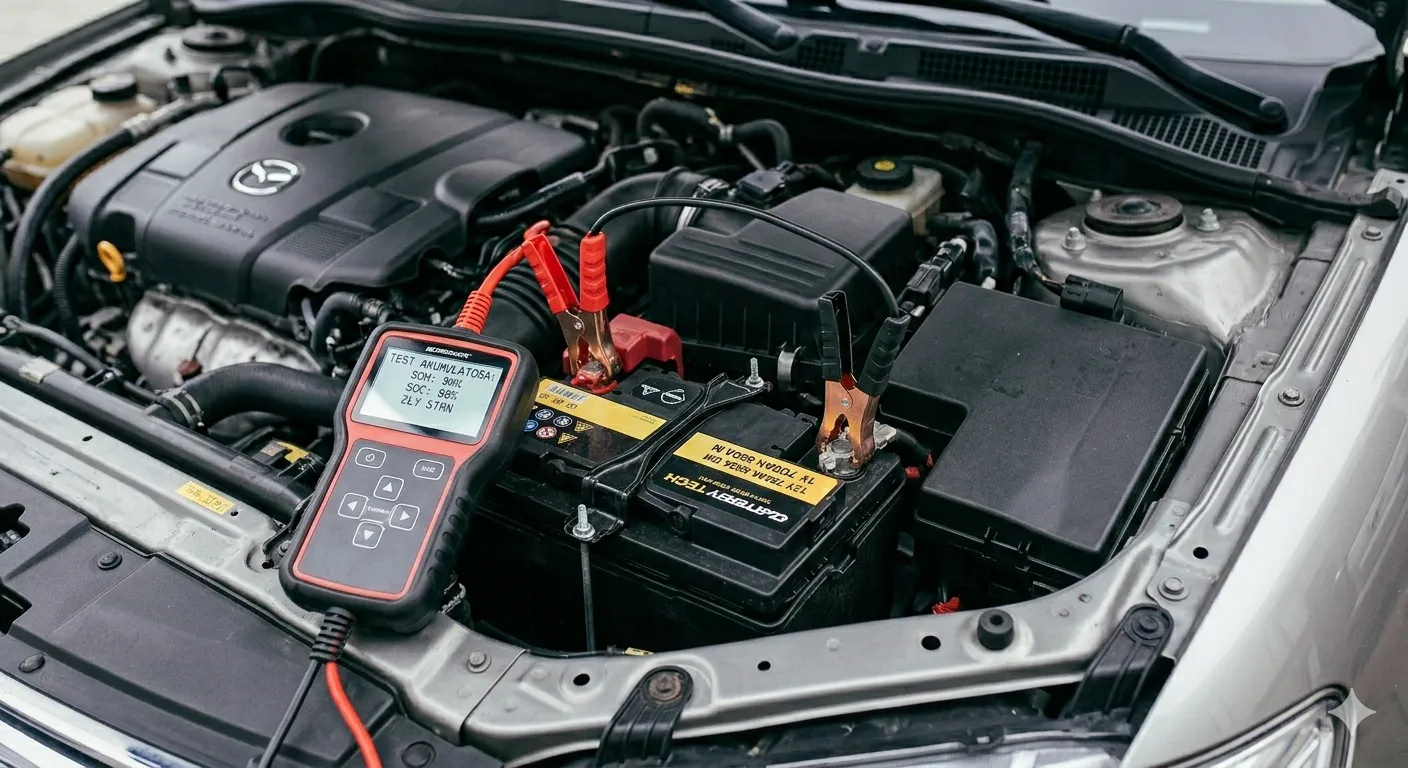 Elektroniczny test akumulatora samochodowego